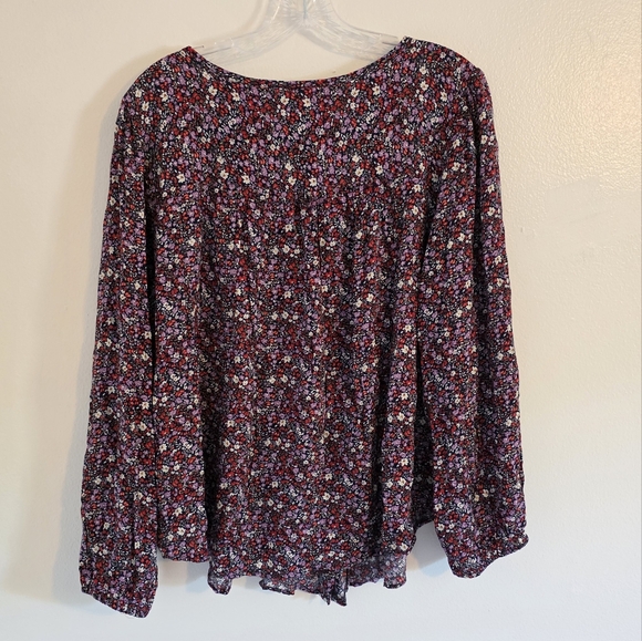 New Lucky Brand Floral Print Women's Top - Picture 3 of 7